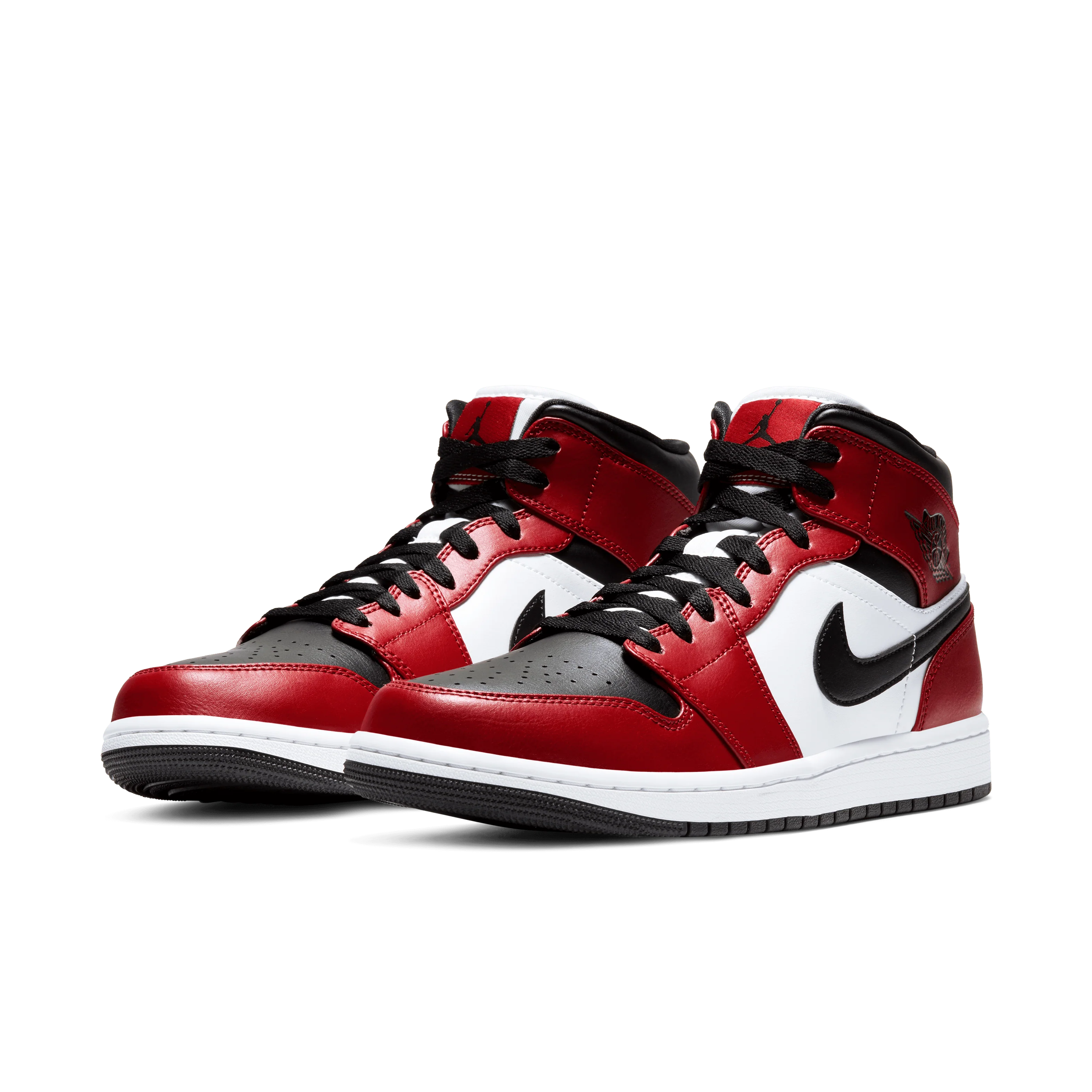Men's Air Jordan 1 Mid "Chicago Toe" - Image 2