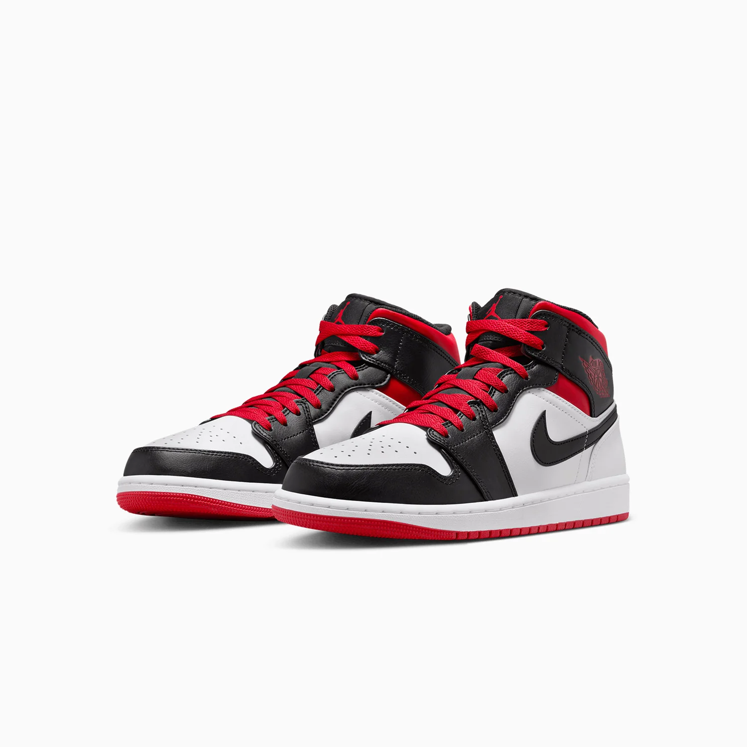 Men's Air Jordan 1 Mid "Gym Red Black Toe" - Image 2