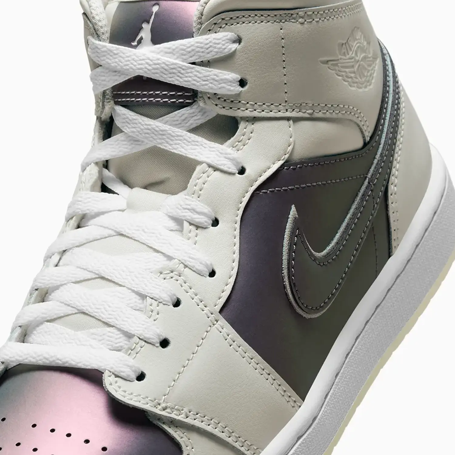 Men's Air Jordan 1 Mid SE "Phantom Iridescent" - Image 7