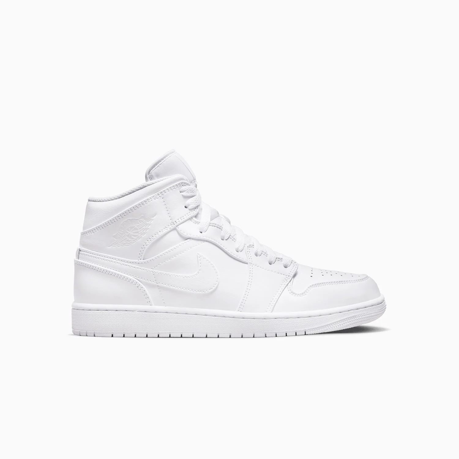 Men's Air Jordan 1 Mid "Triple White"