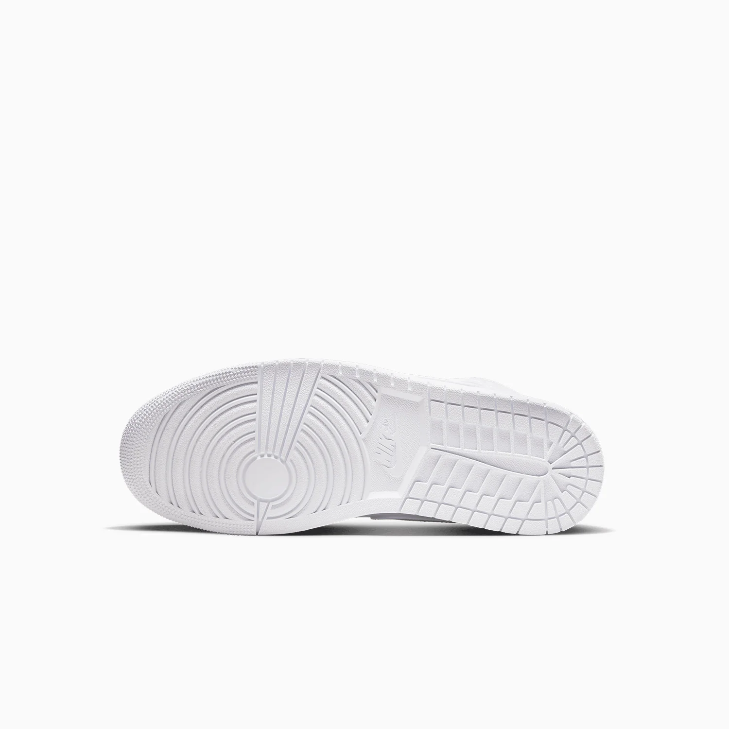 Men's Air Jordan 1 Mid "Triple White" - Image 4