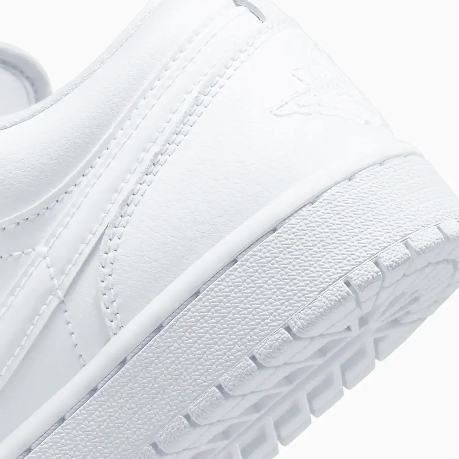 Women's Air Jordan 1 Low "Triple White" - Image 8