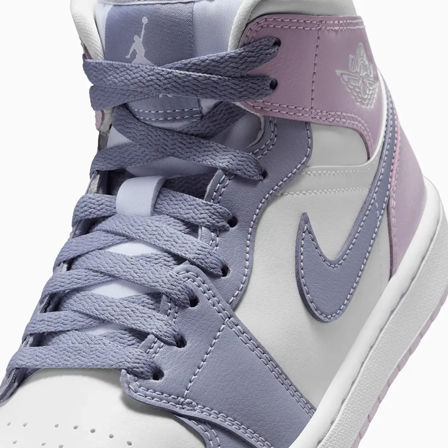 Women's Air Jordan 1 Mid "Indigo Haze" - Image 7