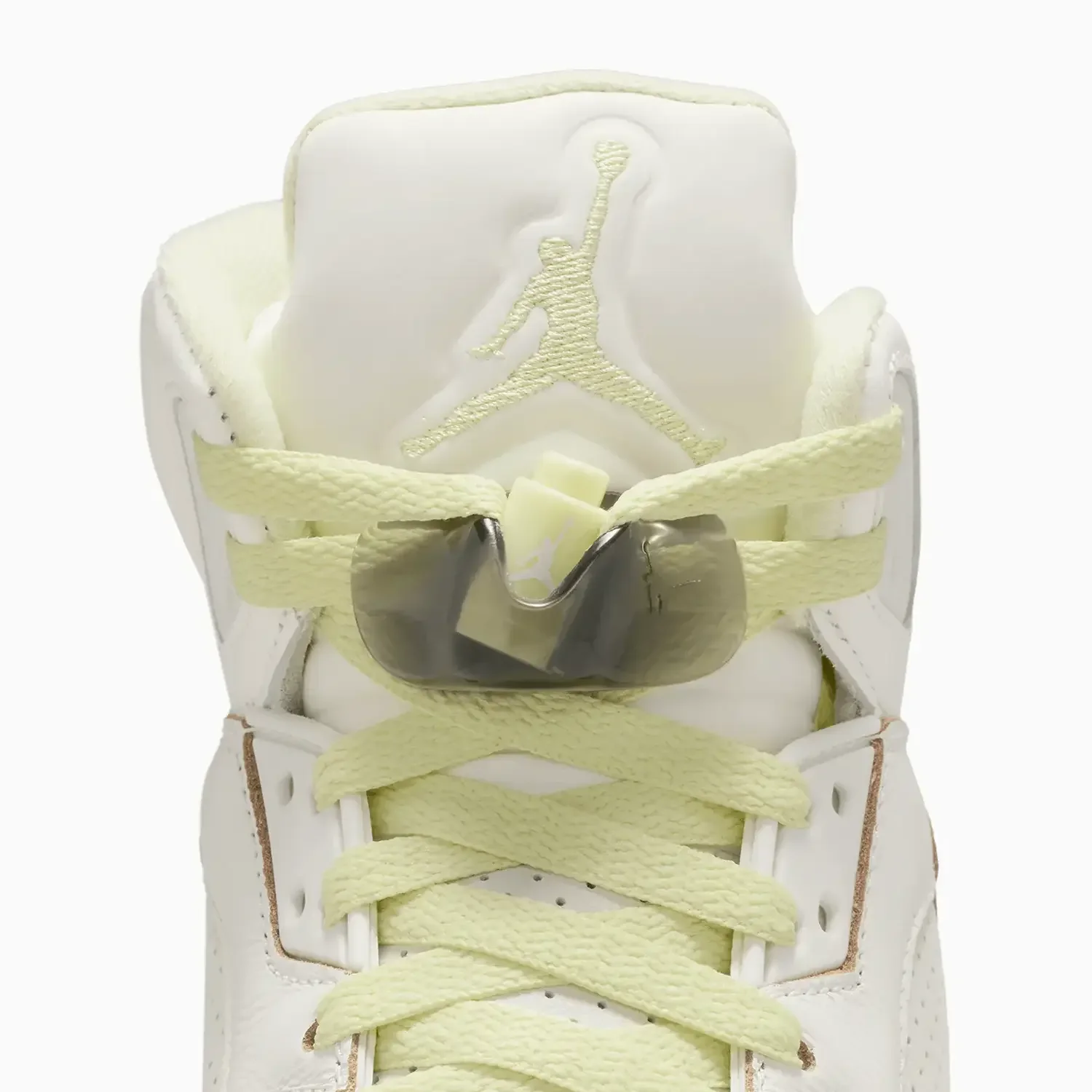 Women's Air Jordan 5 Retro "Luminous Green and Sail" - Image 10