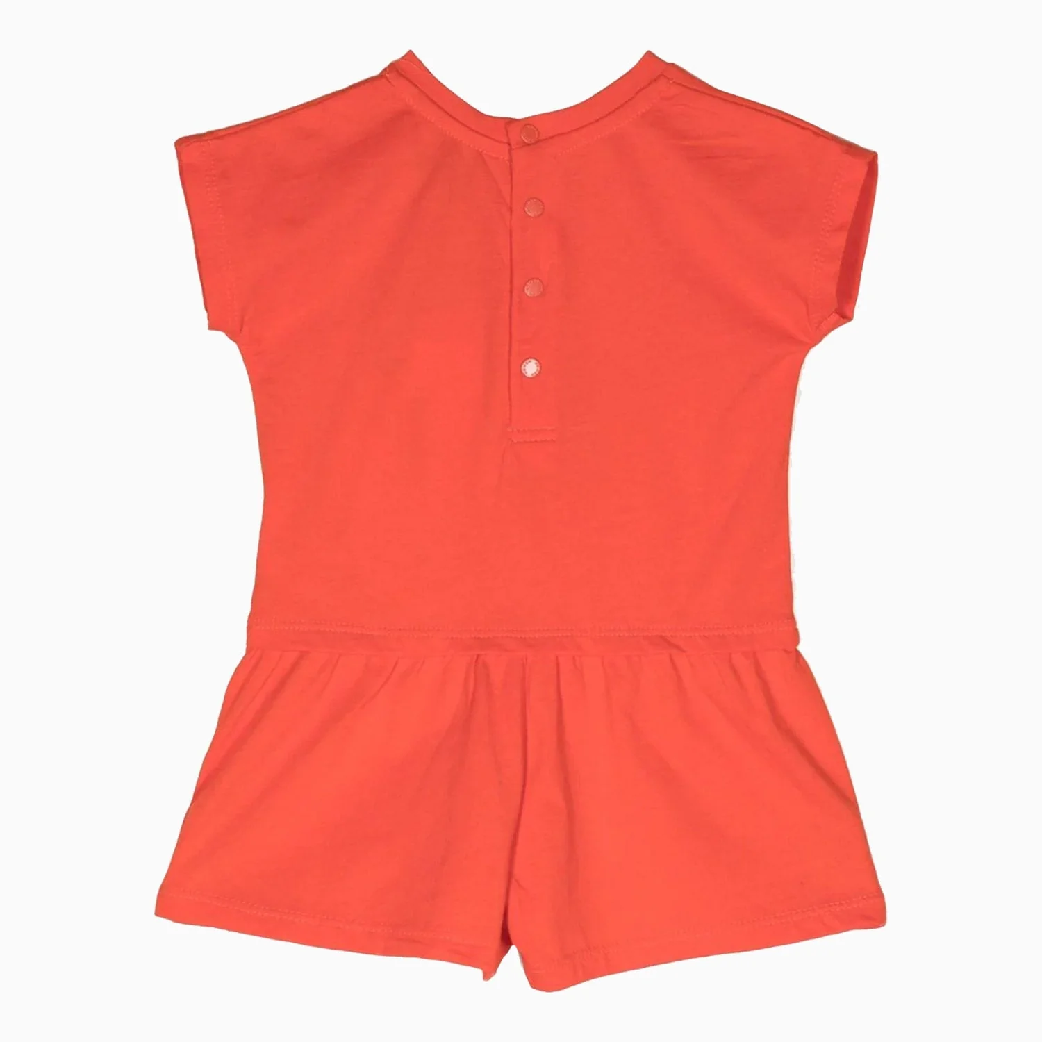 Kid's Organic Cotton Jersey Elephant Print Outfit - Image 2