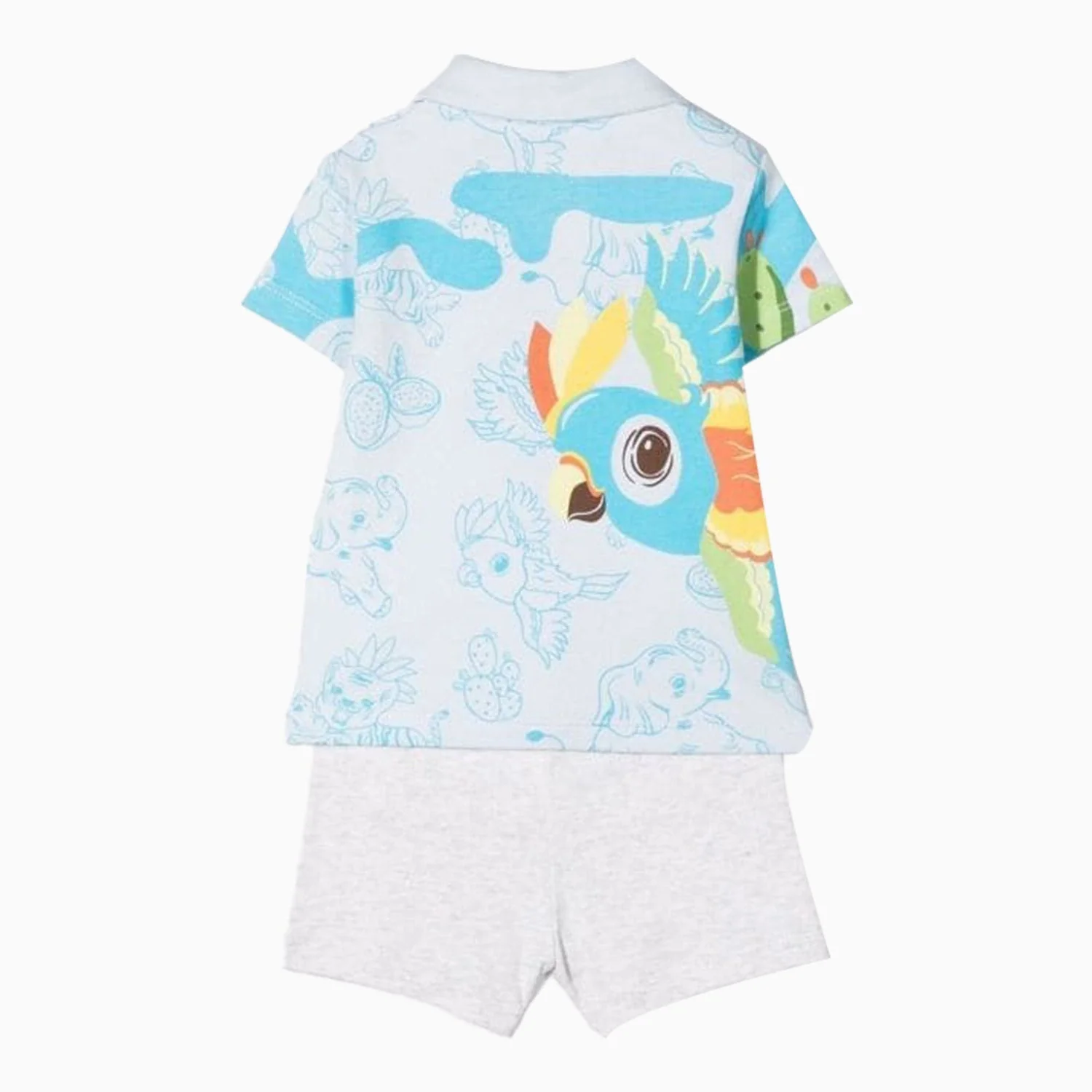 Kid's Polo Shirt And Short Outfit - Image 2