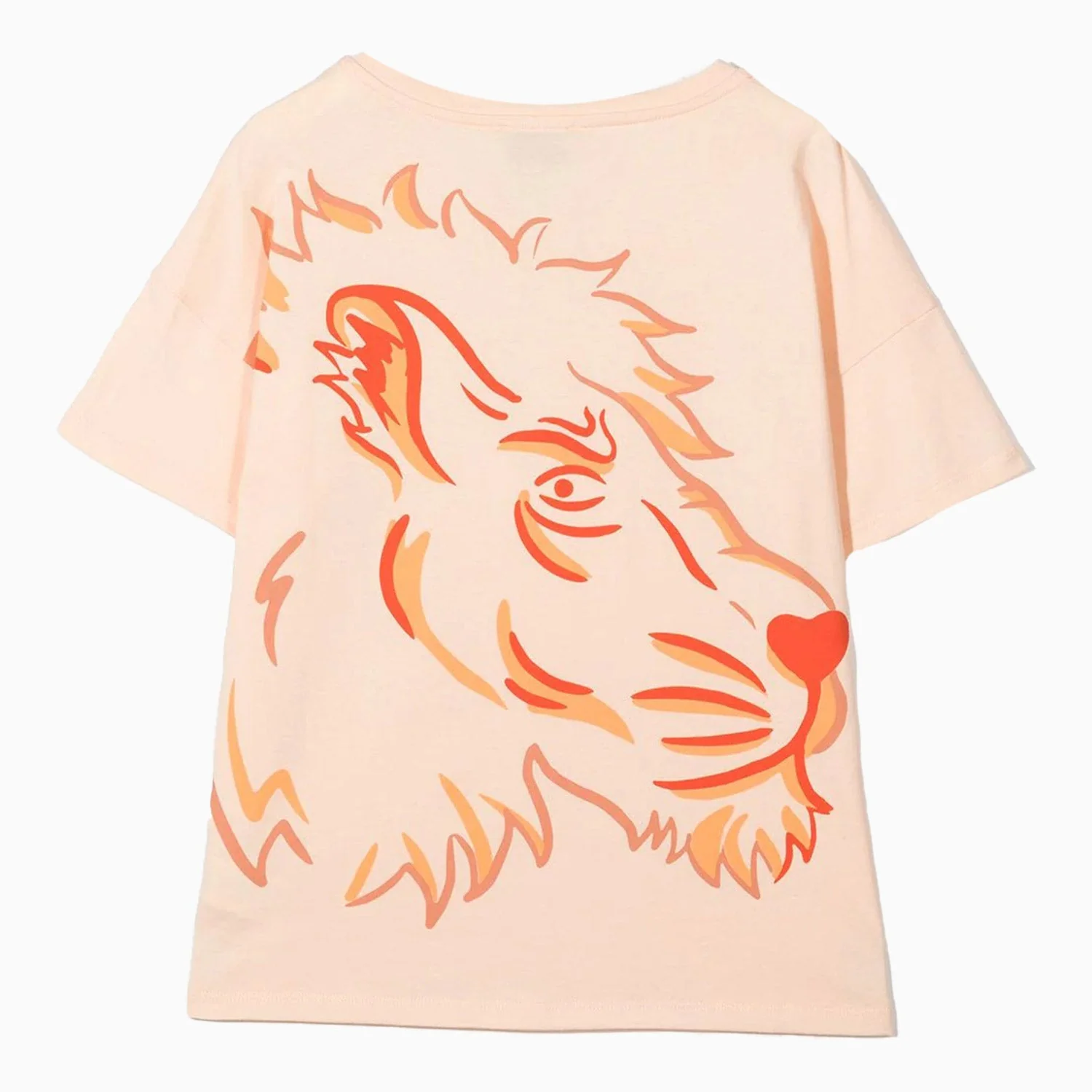 Kid's Tiger Print Short Sleeve T Shirt - Image 2