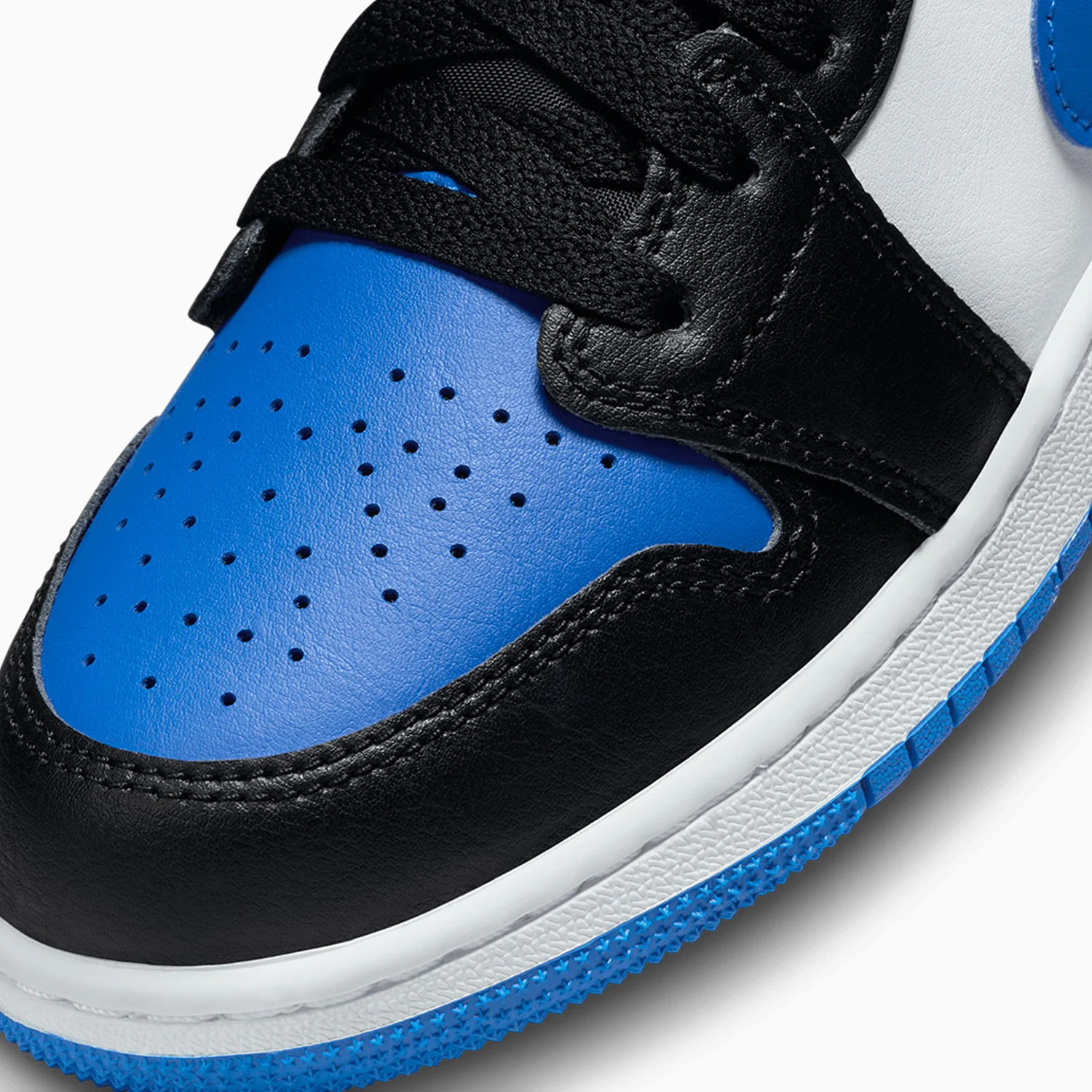 Kid's Air Jordan 1 Low "Alternate Royal Toe" Grade School - Image 7