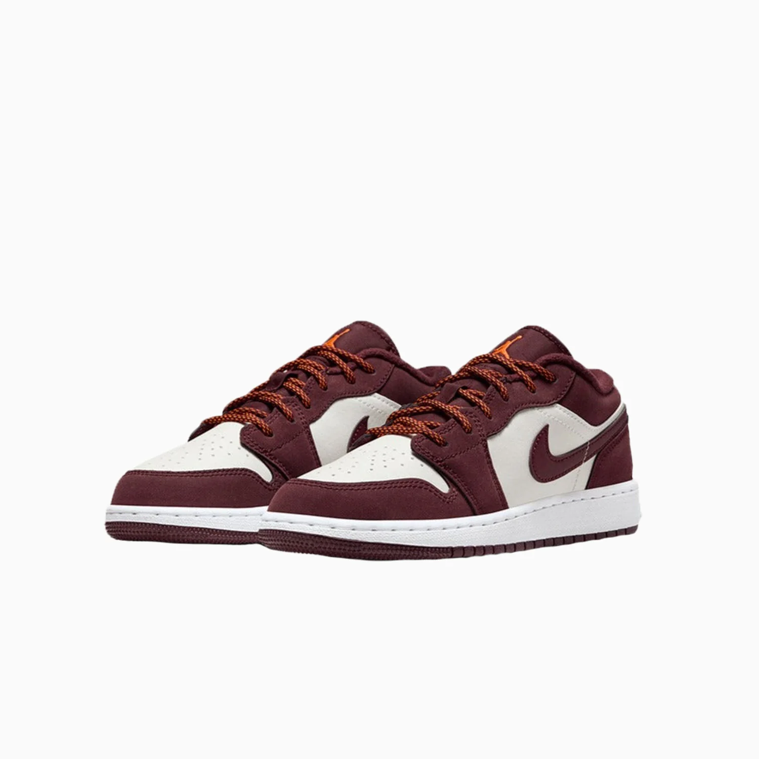 Kid's Air Jordan 1 Low "Night Maroon" Grade School - Image 2