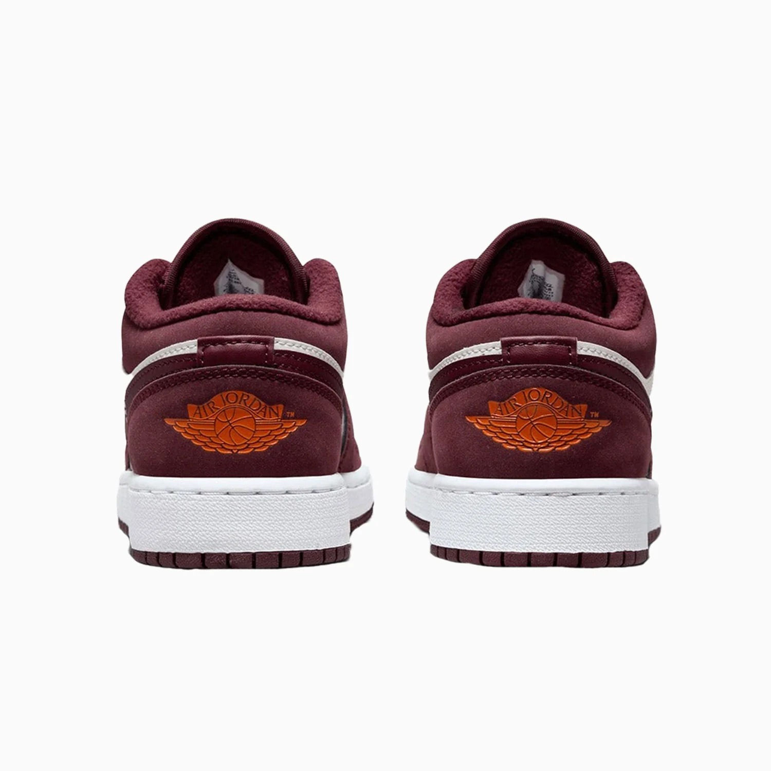 Kid's Air Jordan 1 Low "Night Maroon" Grade School - Image 6