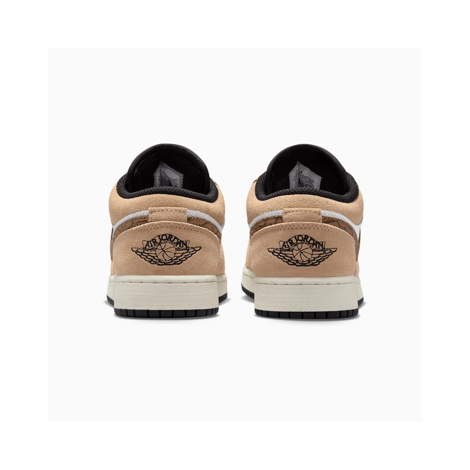 Kid's Air Jordan 1 Low SE "Brown Elephant" Grade School - Image 6