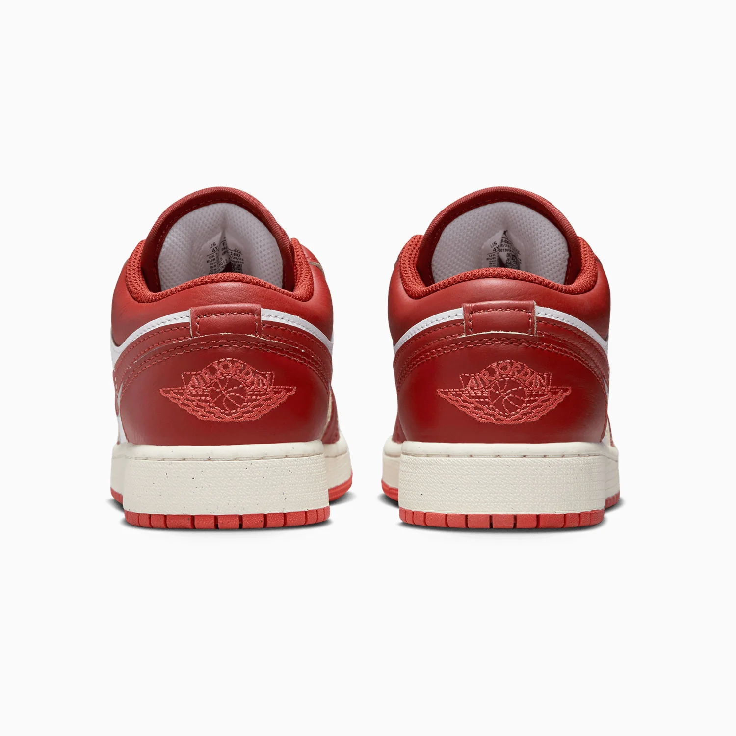 Kid's Air Jordan 1 Low SE "Dune Red" Grade School - Image 6