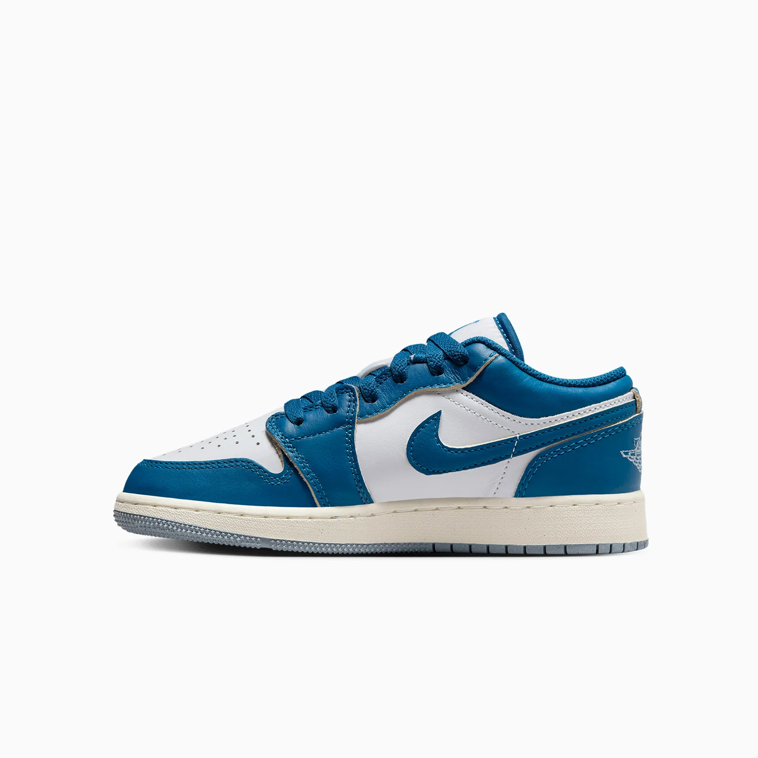 Kid's Air Jordan 1 Low SE "Industrial Blue" Grade School - Image 4