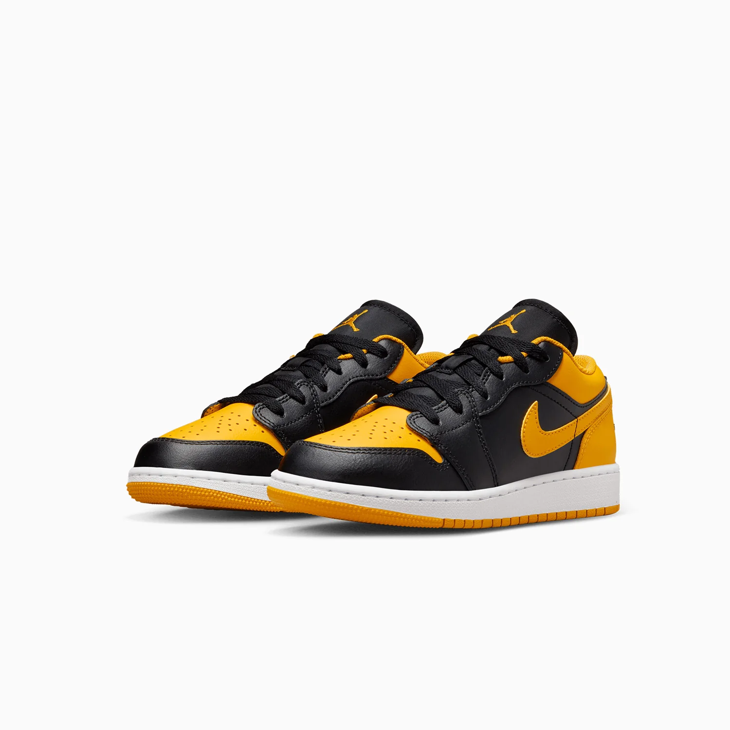 Kid's Air Jordan 1 Low "Yellow Ochre" Grade School - Image 2