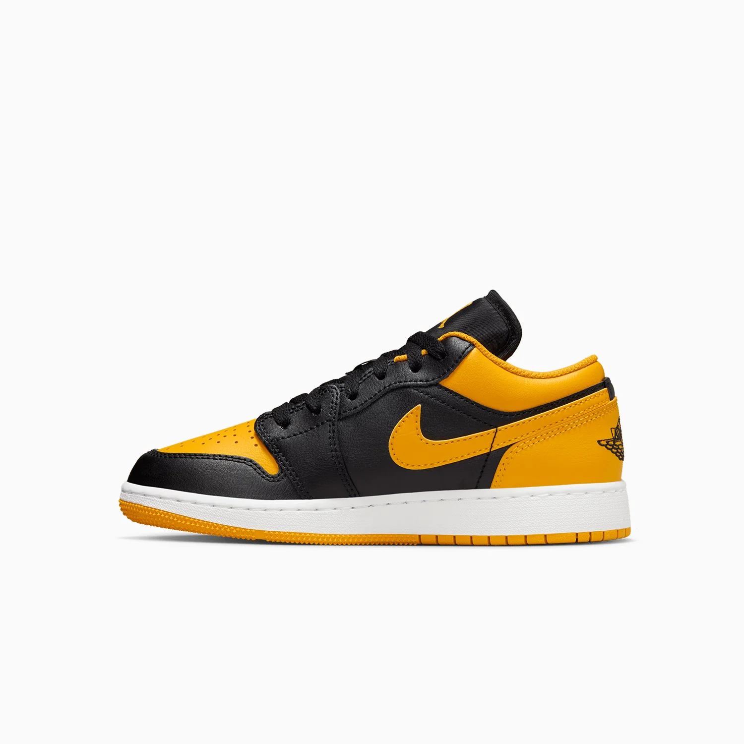 Kid's Air Jordan 1 Low "Yellow Ochre" Grade School - Image 4