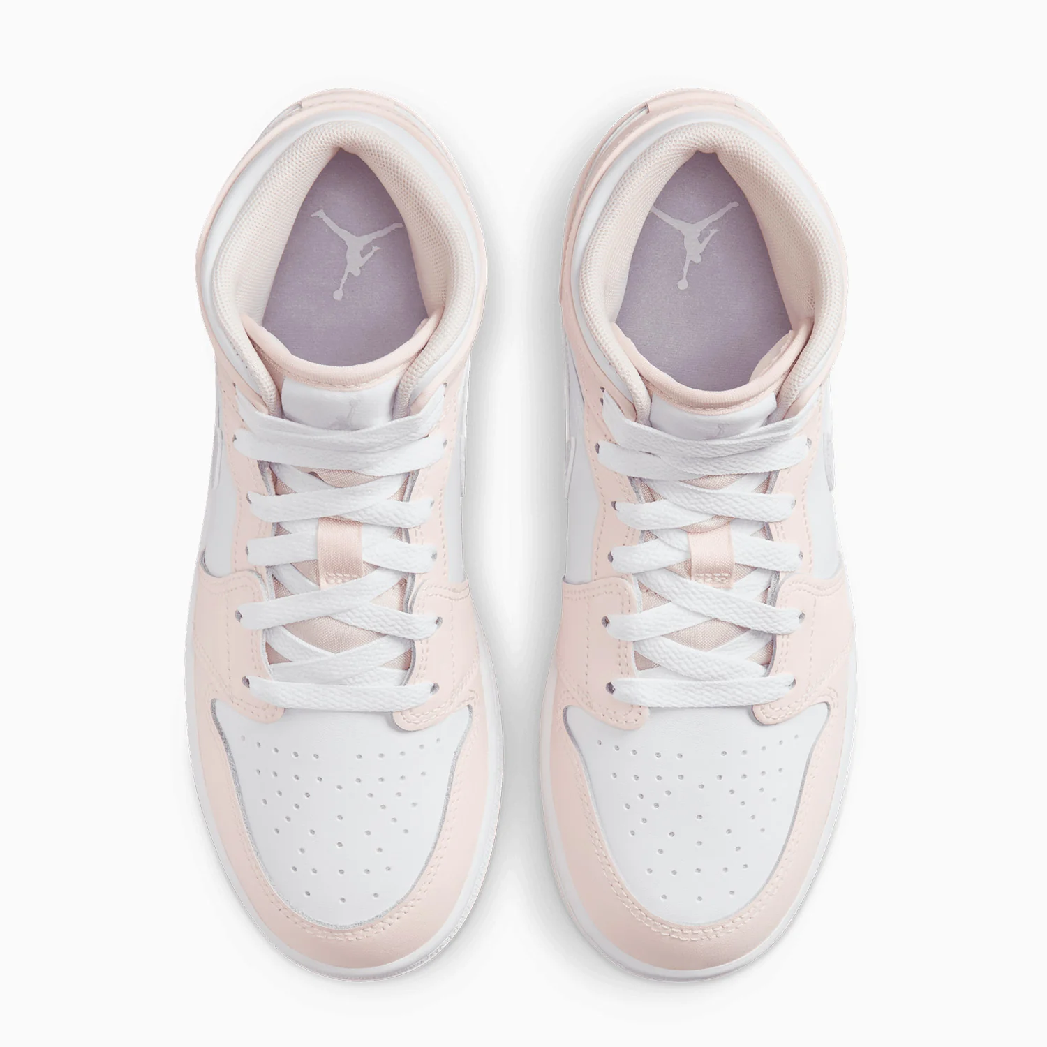 Kid's Air Jordan 1 Mid "Pink Wash" Grade School - Image 5