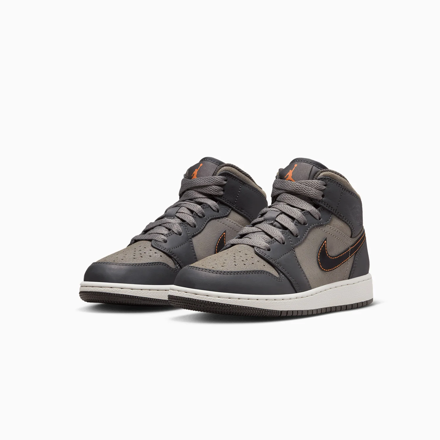 Kid's Air Jordan 1 Mid SE BG "Night Stadium" Grade School - Image 2