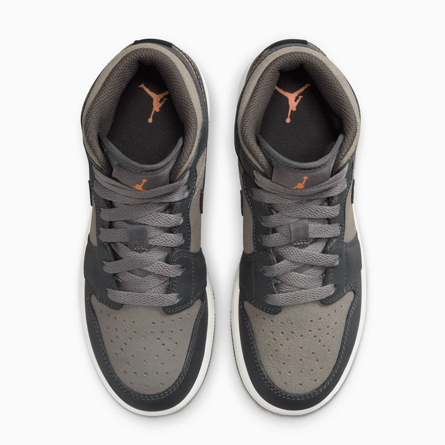 Kid's Air Jordan 1 Mid SE BG "Night Stadium" Grade School - Image 5