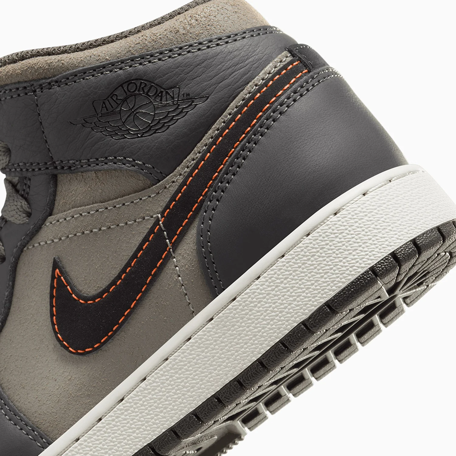Kid's Air Jordan 1 Mid SE BG "Night Stadium" Grade School - Image 8