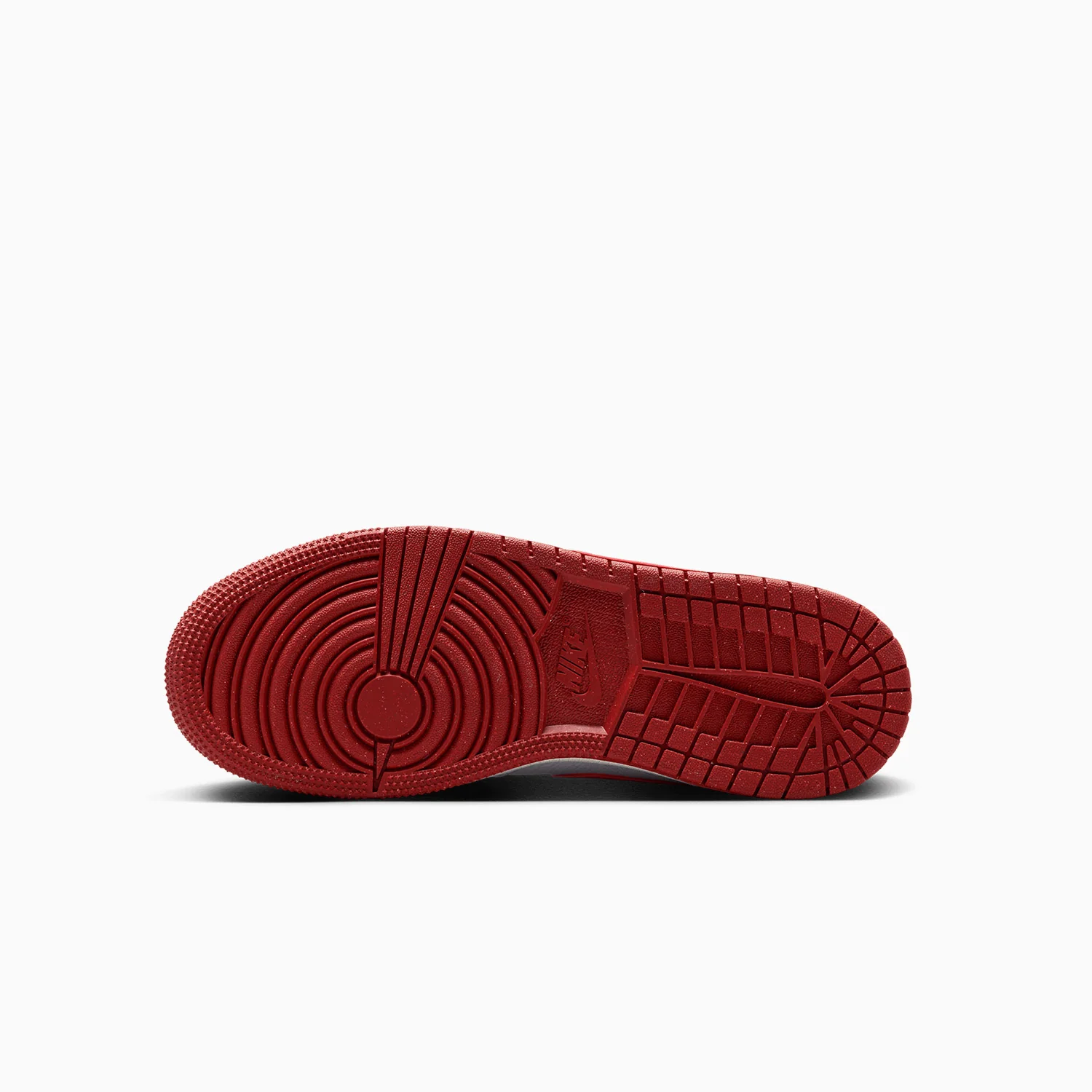 Kid's Air Jordan 1 Mid SE "White Dune Red" Grade School - Image 4