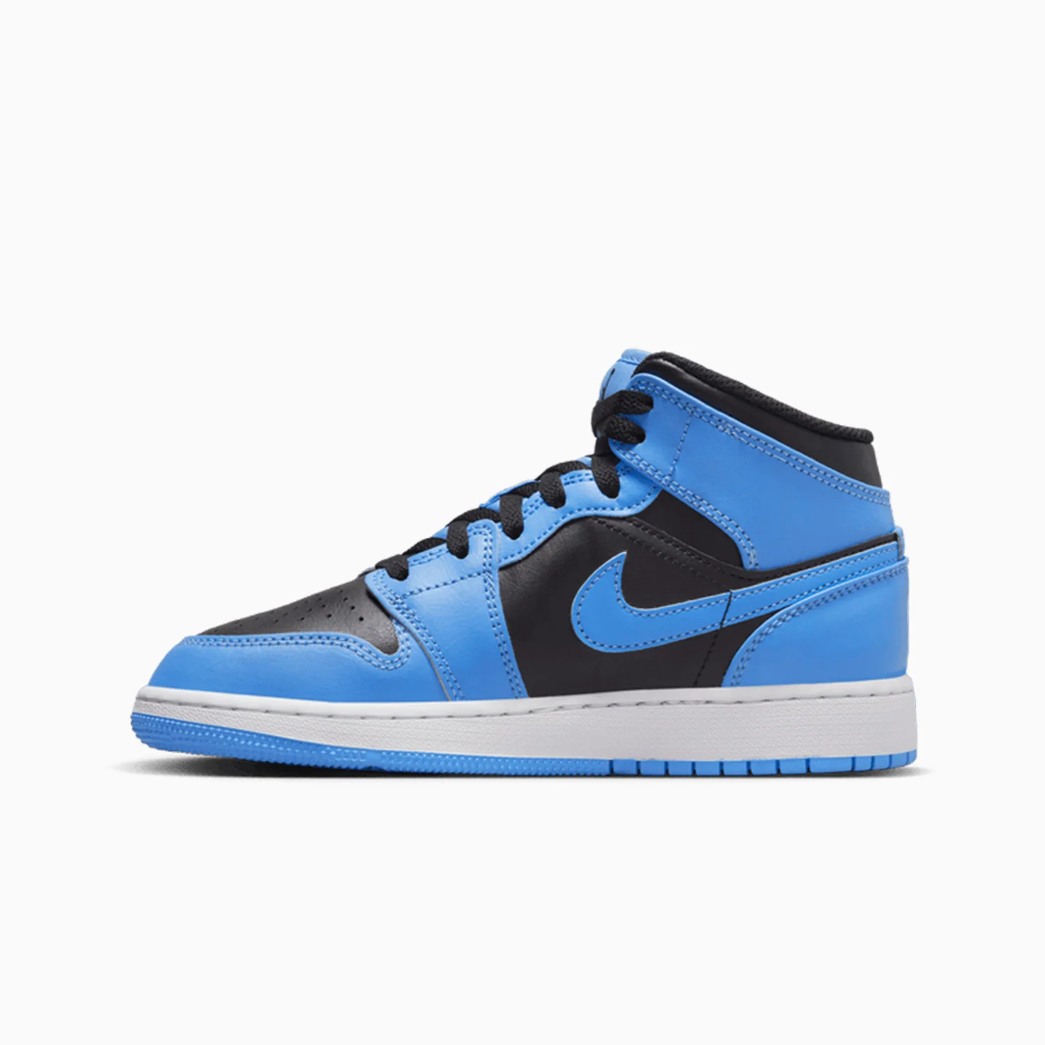 Kid's Air Jordan 1 Mid "University Blue" Grade School - Image 4