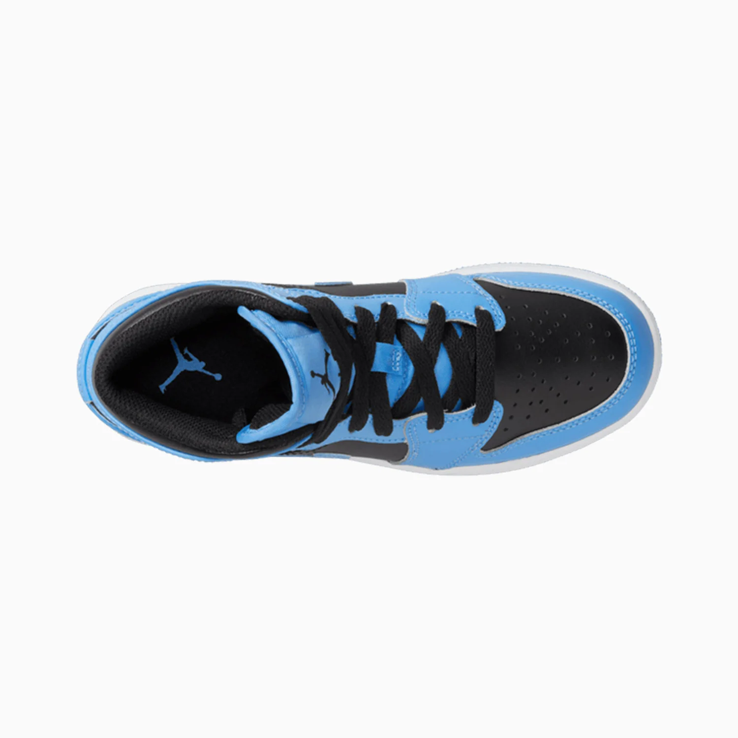 Kid's Air Jordan 1 Mid "University Blue" Grade School - Image 7