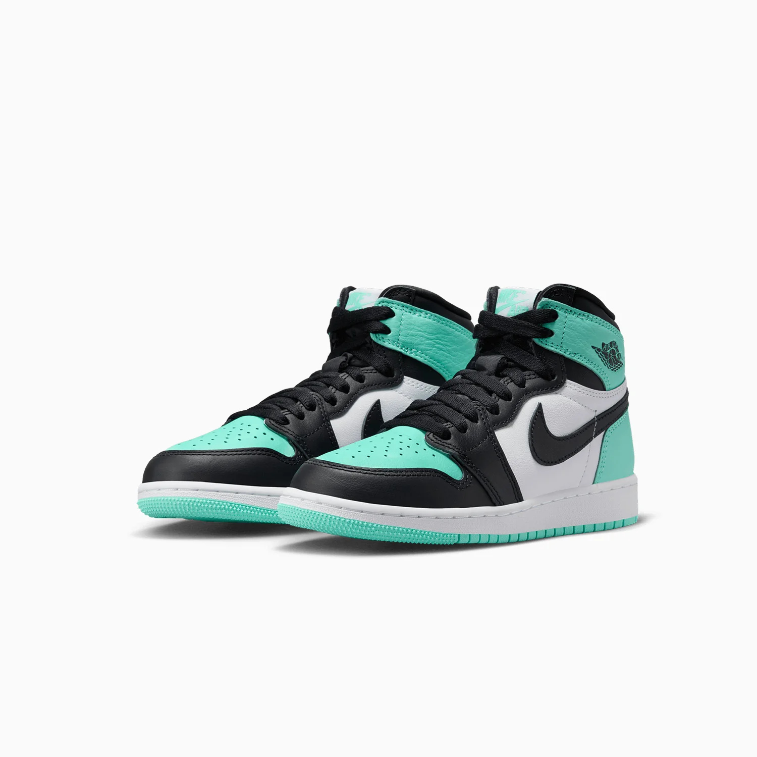 Kid's Air Jordan 1 OG "Green Glow" Grade School - Image 2