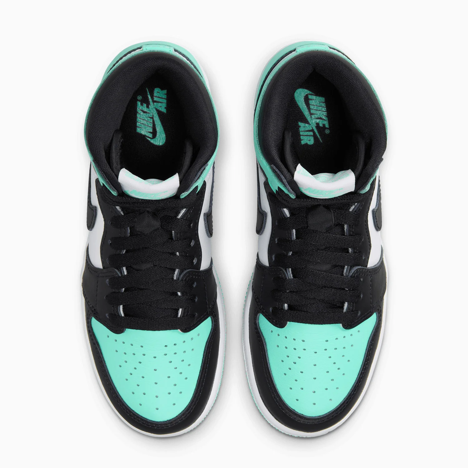 Kid's Air Jordan 1 OG "Green Glow" Grade School - Image 5