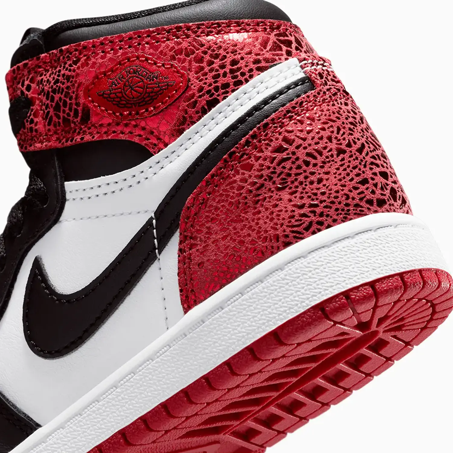 Kid's Air Jordan 1 Retro High OG "Ruby" Pre School - Image 8