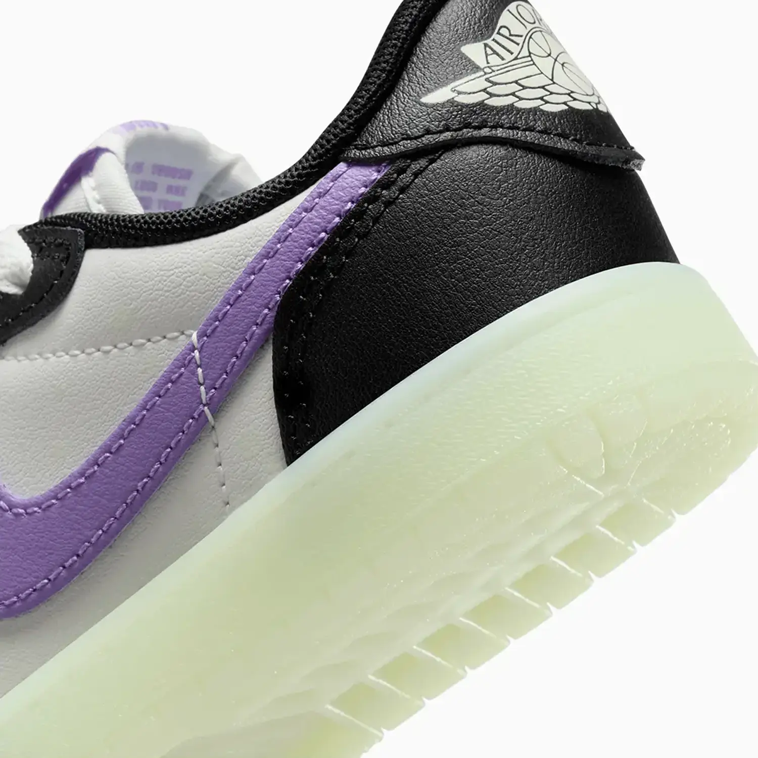Kid's Air Jordan 1 Retro Low OG  "Black Raspberry" Pre School - Image 7