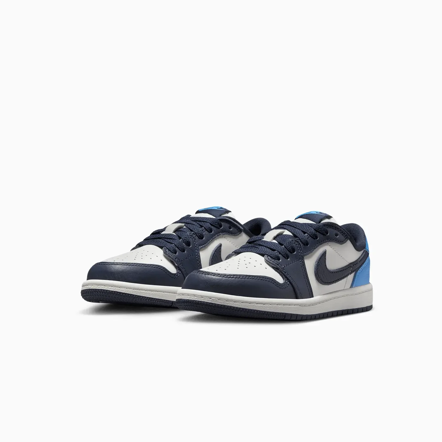 Kid's Air Jordan 1 Retro Low OG "Obsidian" Pre School - Image 2