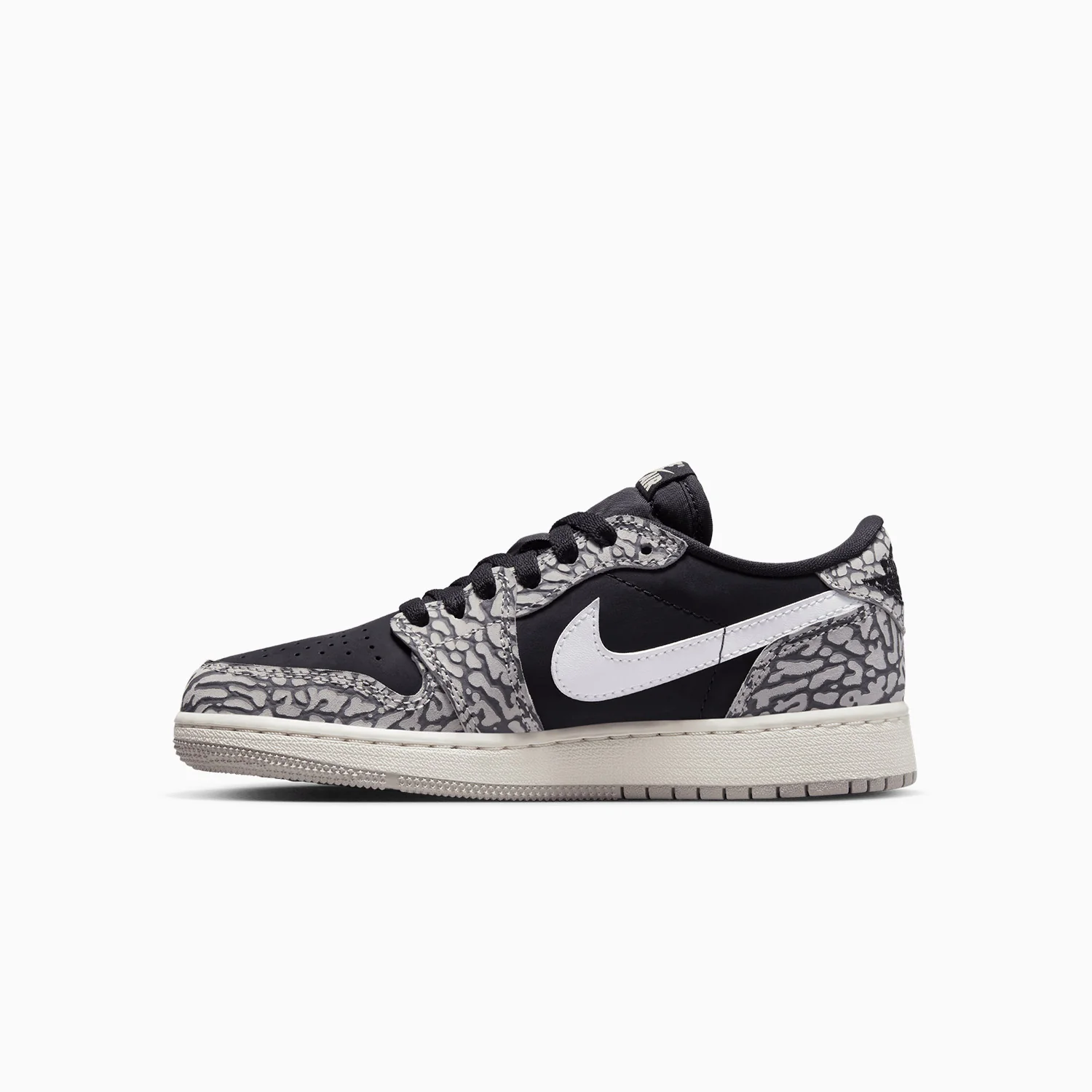 Kid's Air Jordan 1 Retro OG "Black Cement" Grade School - Image 3