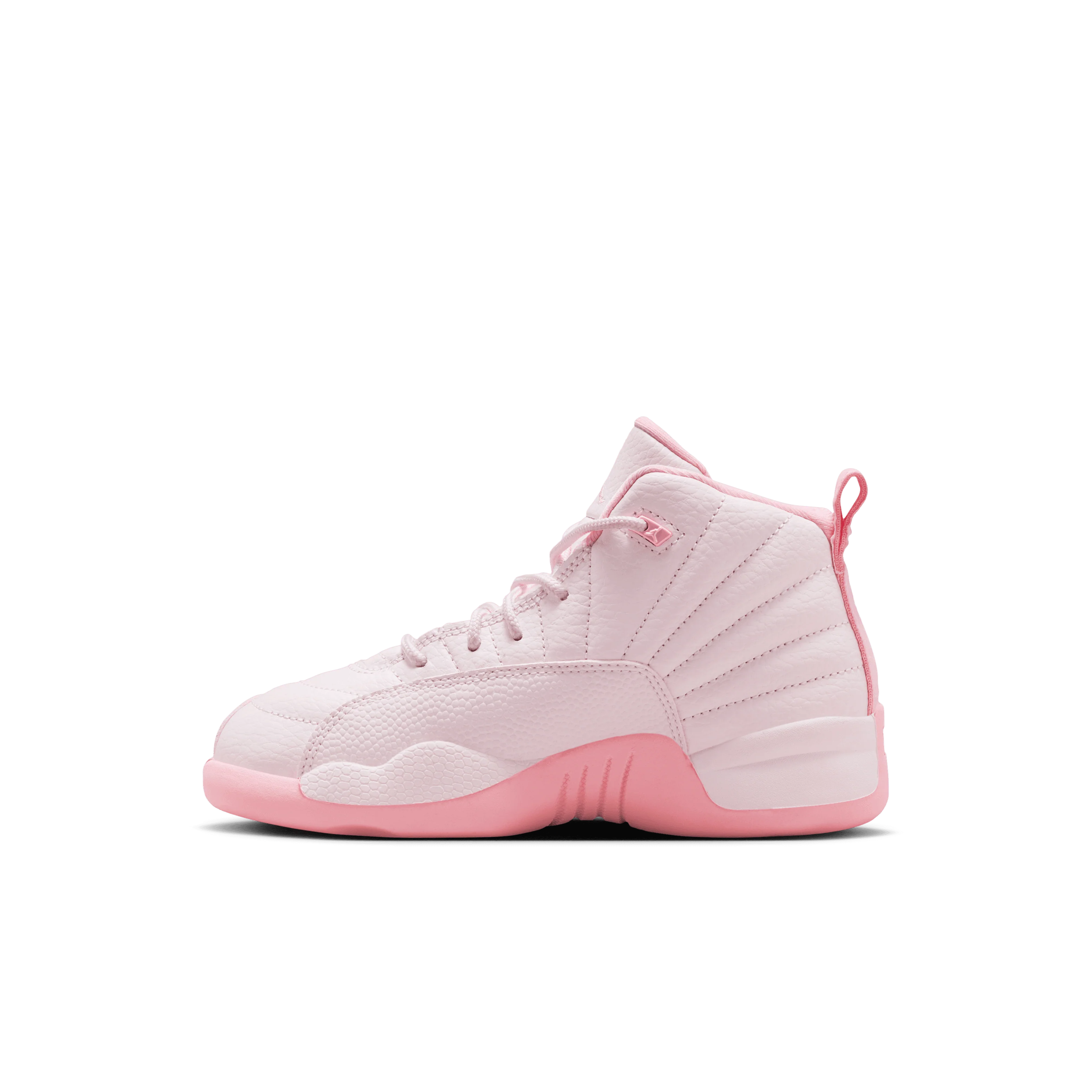 Kid's Air Jordan 12 Retro "Pearl Pink" Pre School - Image 4