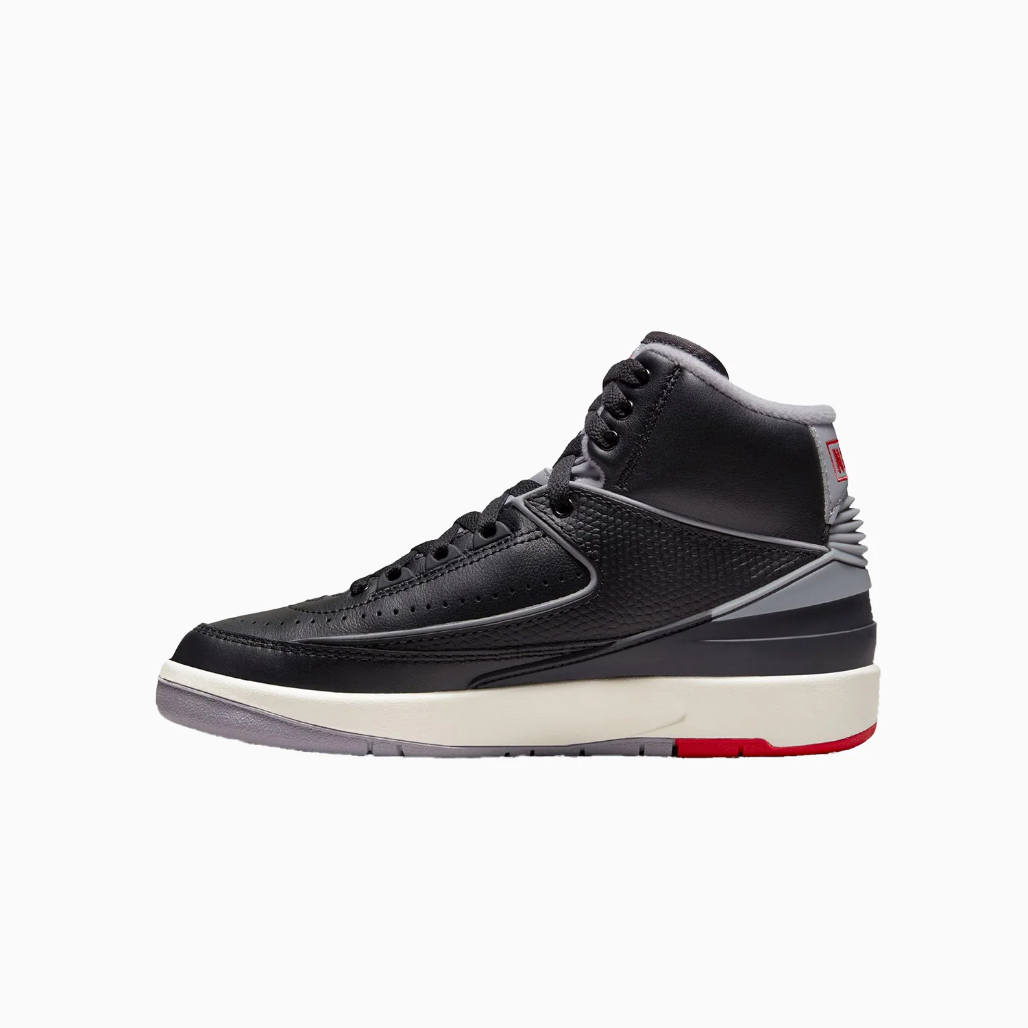 Kid's Air Jordan 2 Retro High "Black Cement" Grade School - Image 3
