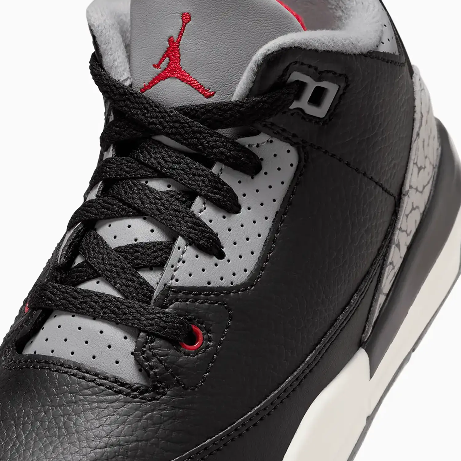 Kid's Air Jordan 3 Retro "Black Cement " Pre School - Image 8