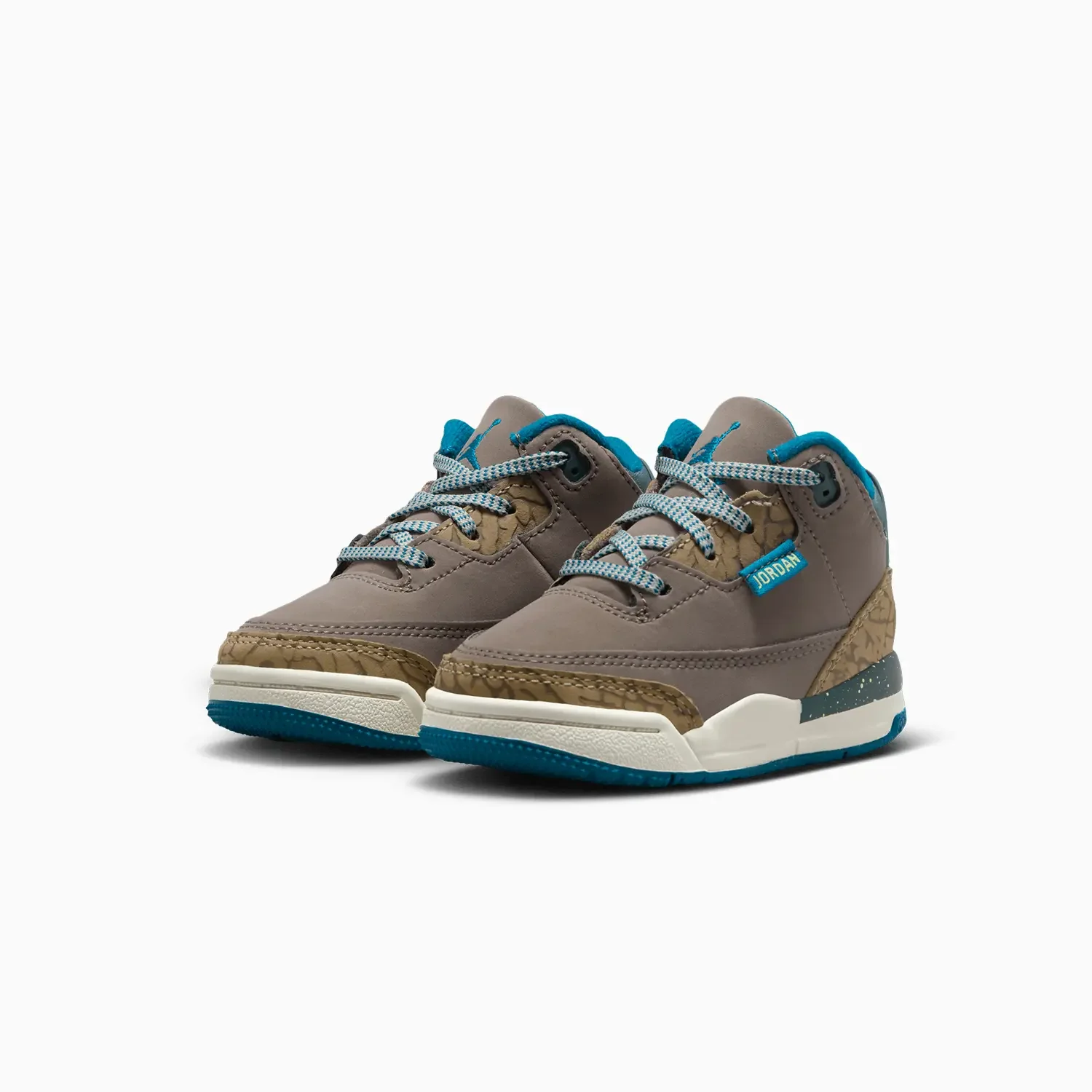 Kid's Air Jordan 3 Retro "Olive Grey" Toddlers - Image 2