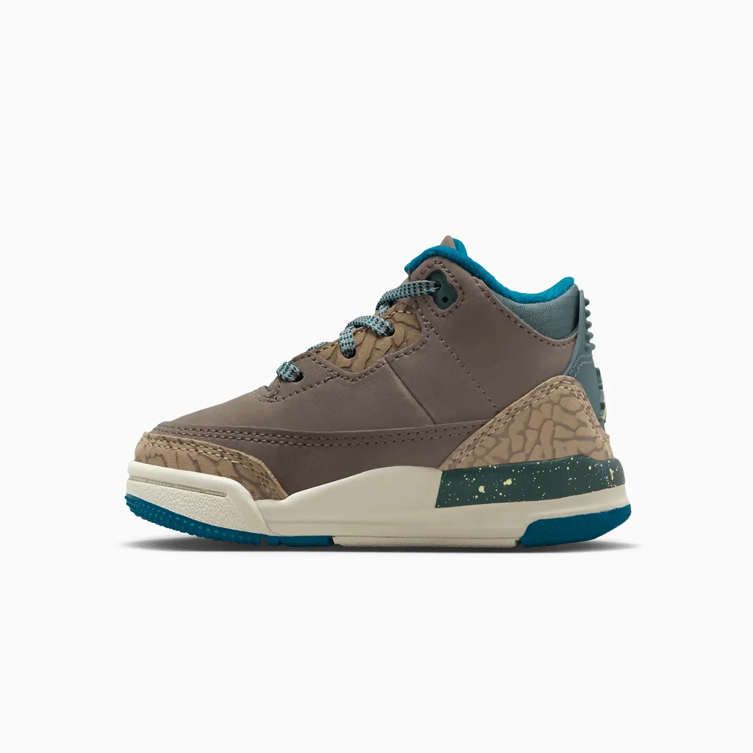 Kid's Air Jordan 3 Retro "Olive Grey" Toddlers - Image 3