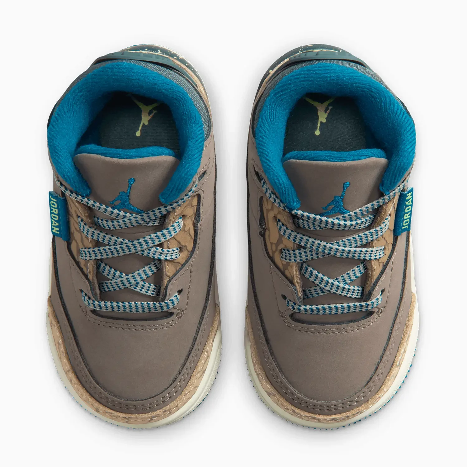 Kid's Air Jordan 3 Retro "Olive Grey" Toddlers - Image 4