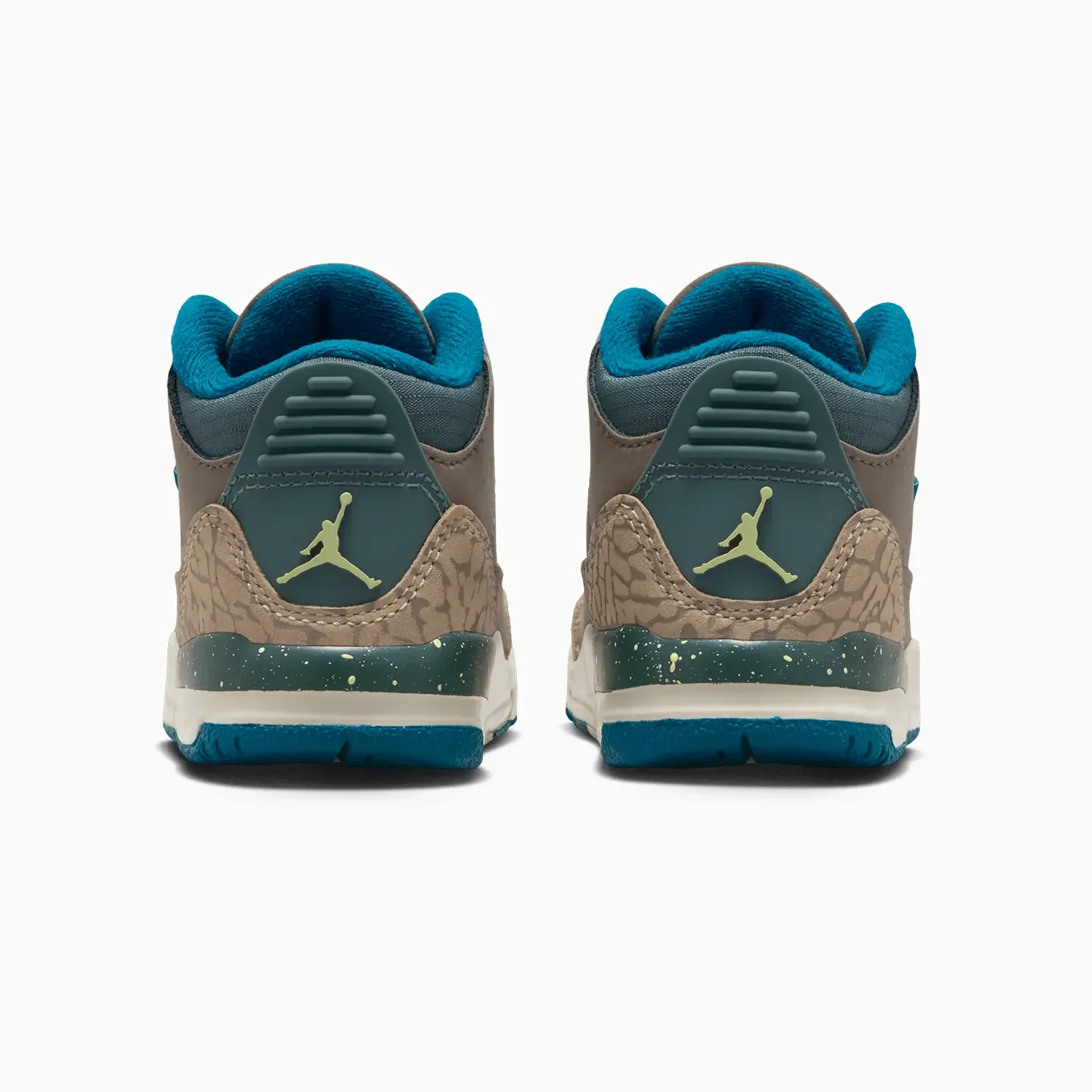 Kid's Air Jordan 3 Retro "Olive Grey" Toddlers - Image 7