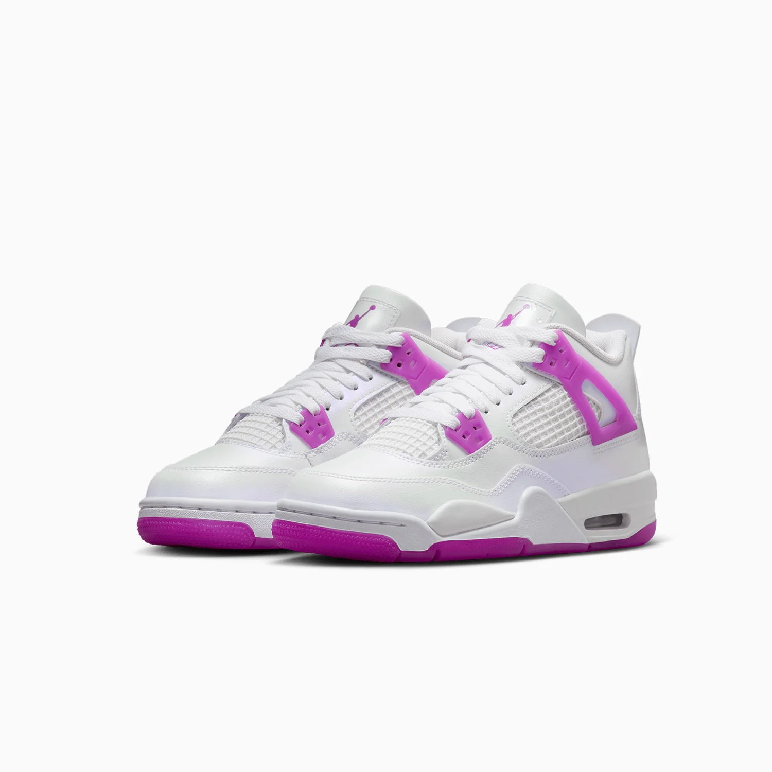Kid's Air Jordan 4 Retro "Hyper Violet" Grade School - Image 2