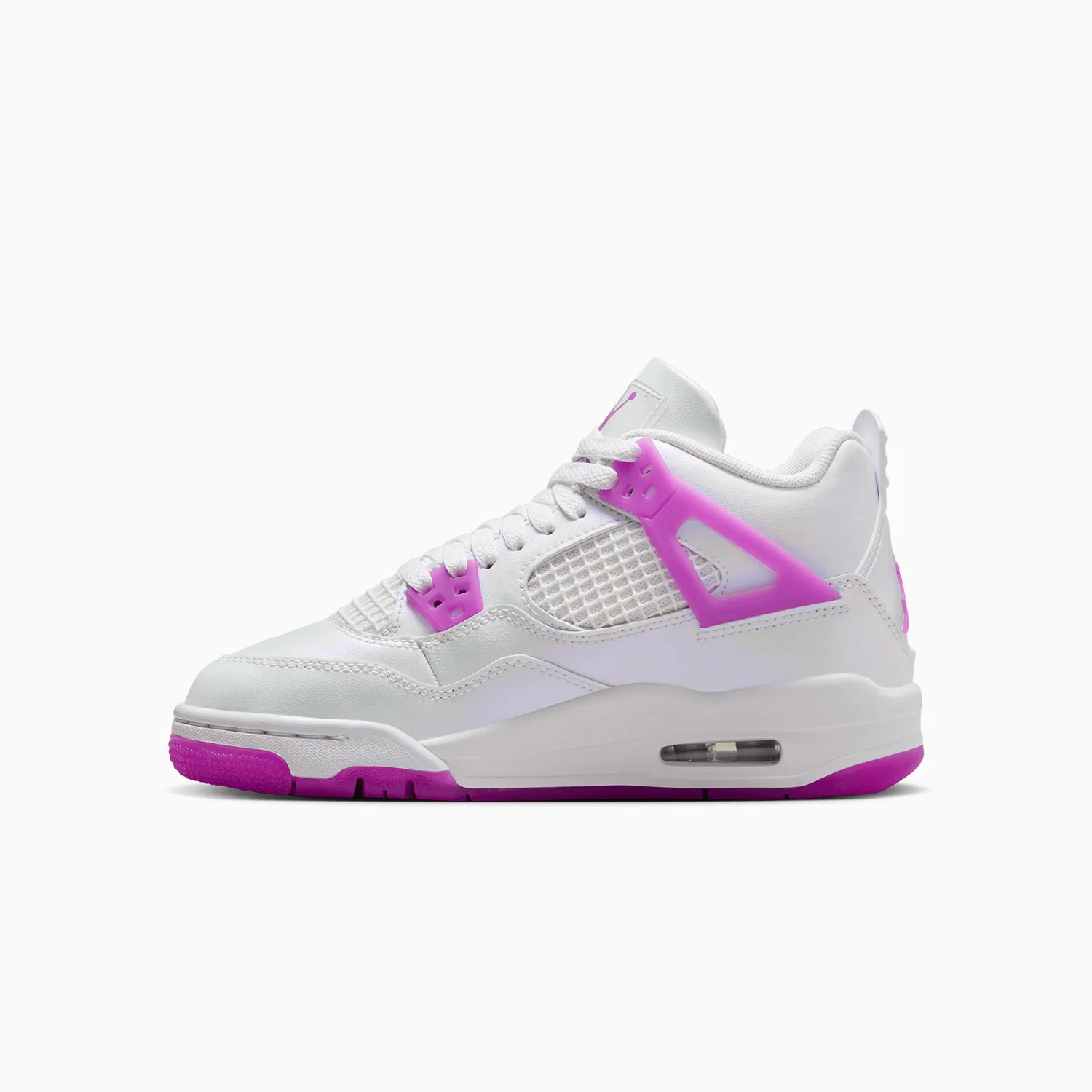 Kid's Air Jordan 4 Retro "Hyper Violet" Grade School - Image 4