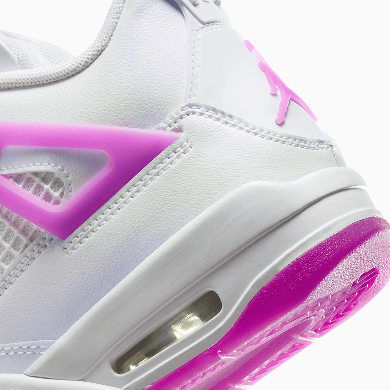 Kid's Air Jordan 4 Retro "Hyper Violet" Grade School - Image 7