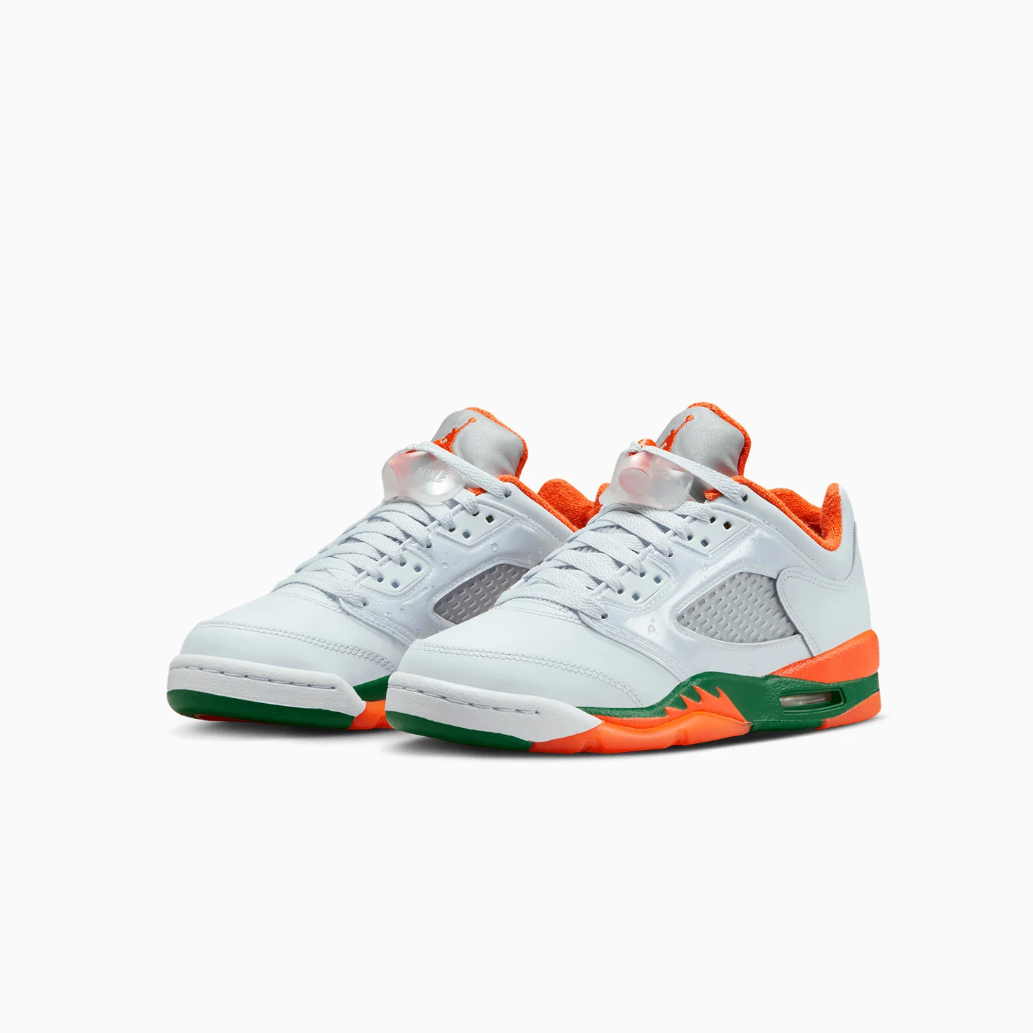 Kid's Air Jordan 5 Retro "Miami Hurricanes" Grade School - Image 2