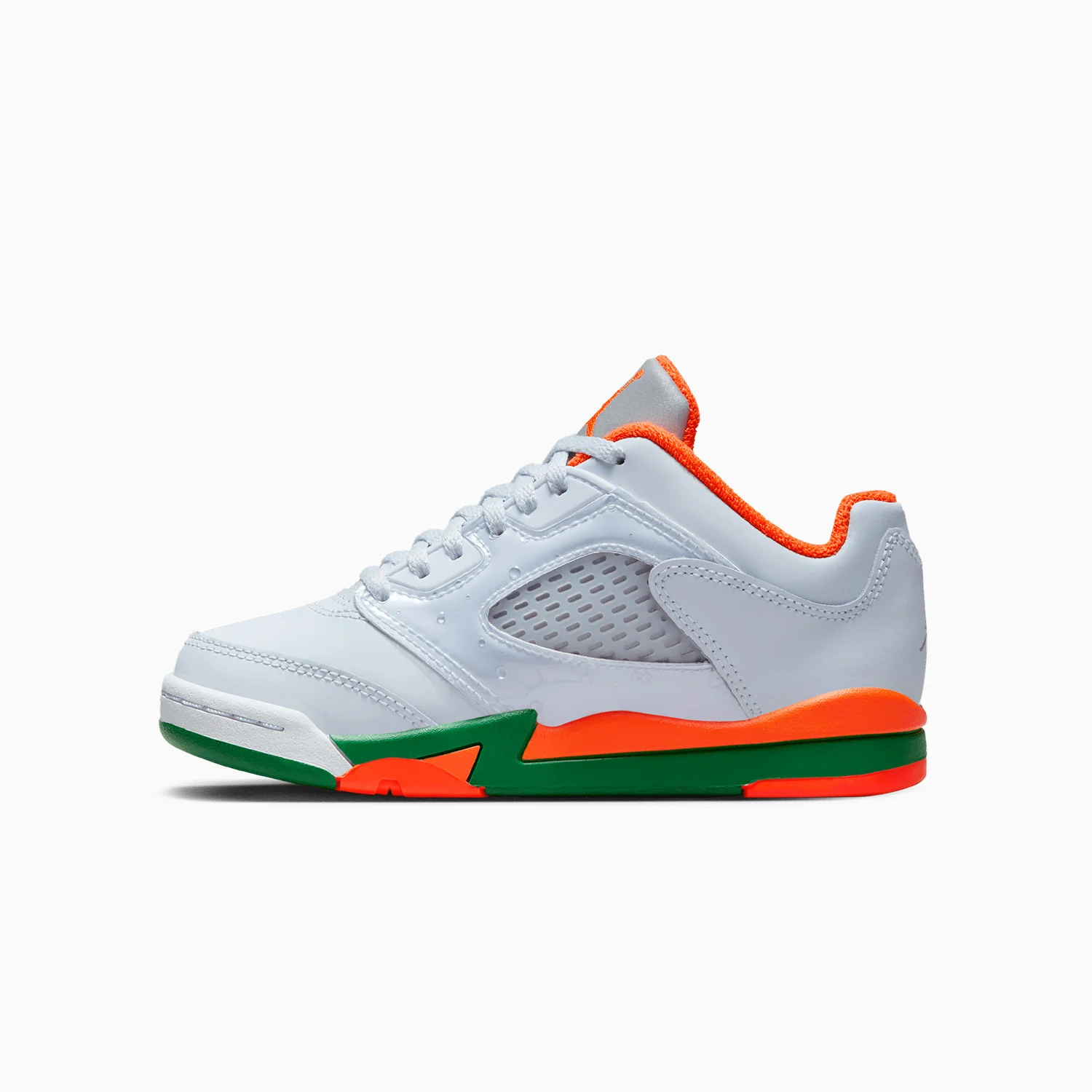 Kid's Air Jordan 5 Retro "Miami Hurricanes" Pre School - Image 3