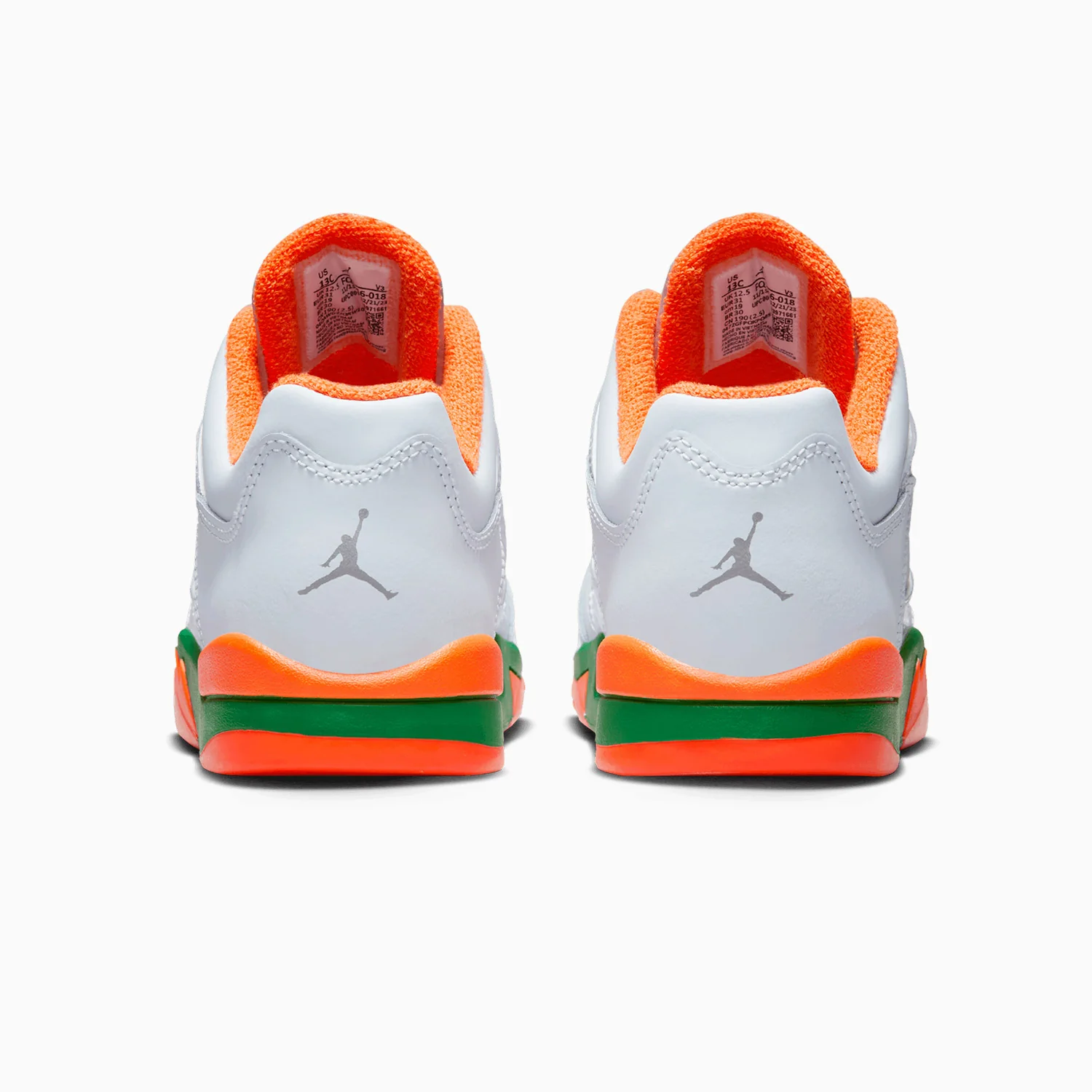 Kid's Air Jordan 5 Retro "Miami Hurricanes" Pre School - Image 6