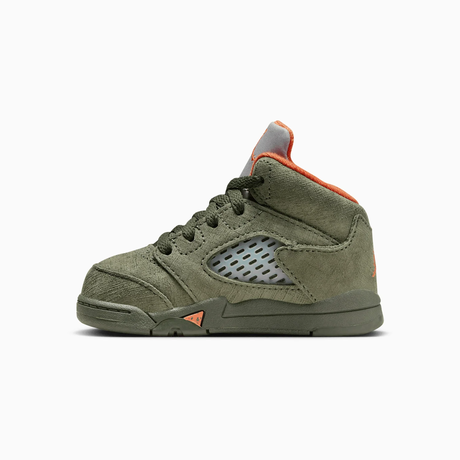 Kid's Air Jordan 5 Retro "Olive" Toddlers - Image 4