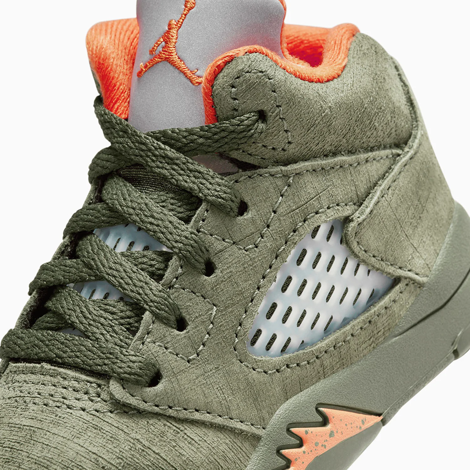 Kid's Air Jordan 5 Retro "Olive" Toddlers - Image 7