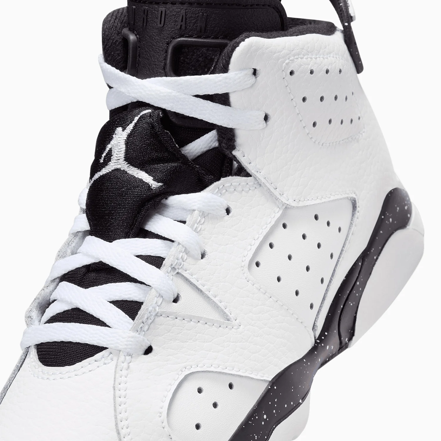 Kid's Air Jordan 6 Retro "Reverse Oreo" Pre School - Image 7