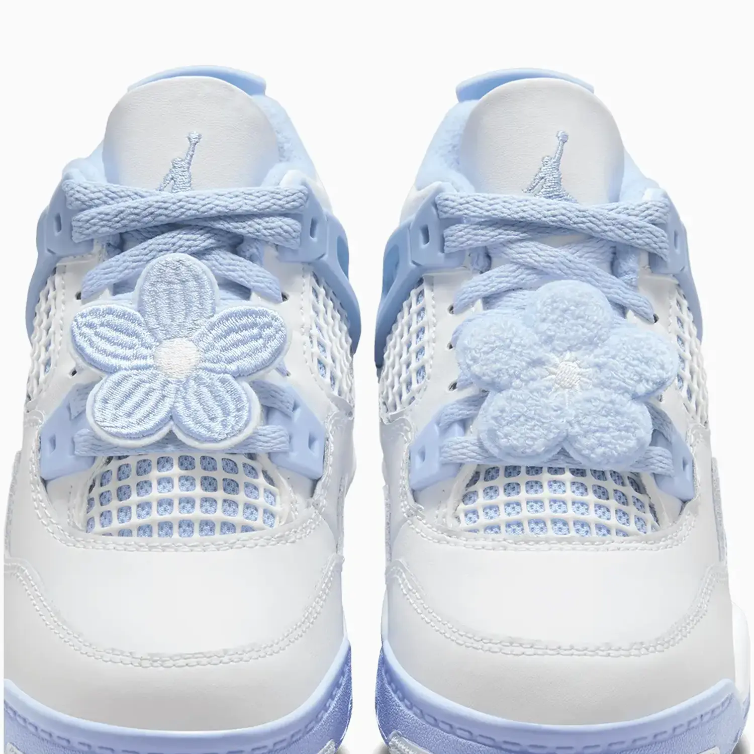 Kid's Air Jordan 4 Retro "Forget Me Not" Pre School - Image 9