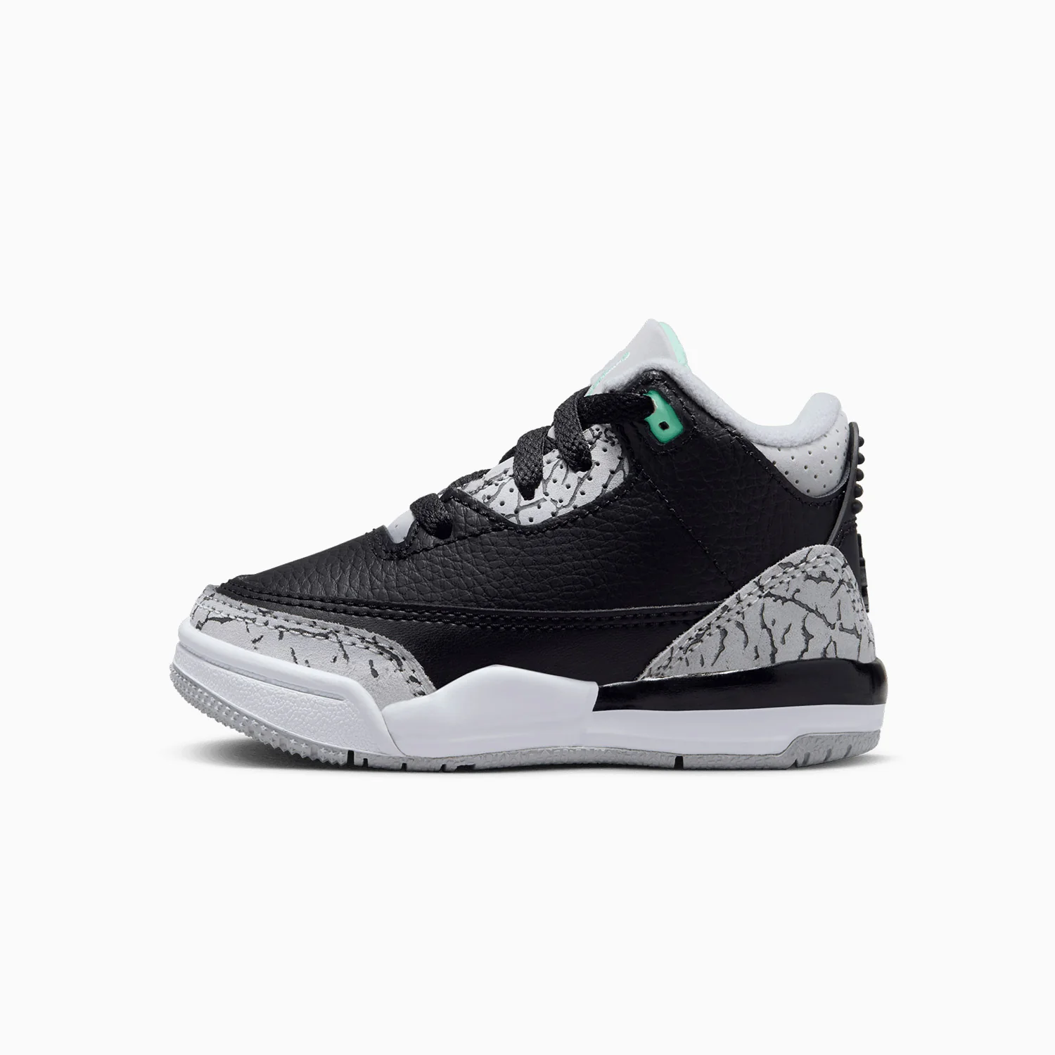 Kid's Jordan 3 Retro "Green Glow" Toddlers - Image 3